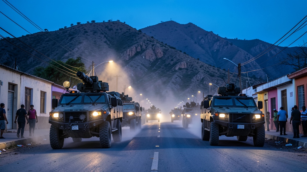 Ejército ecuatoriano despliega tanques blindados para destruir campamentos de minería ilegal en Esmeraldas