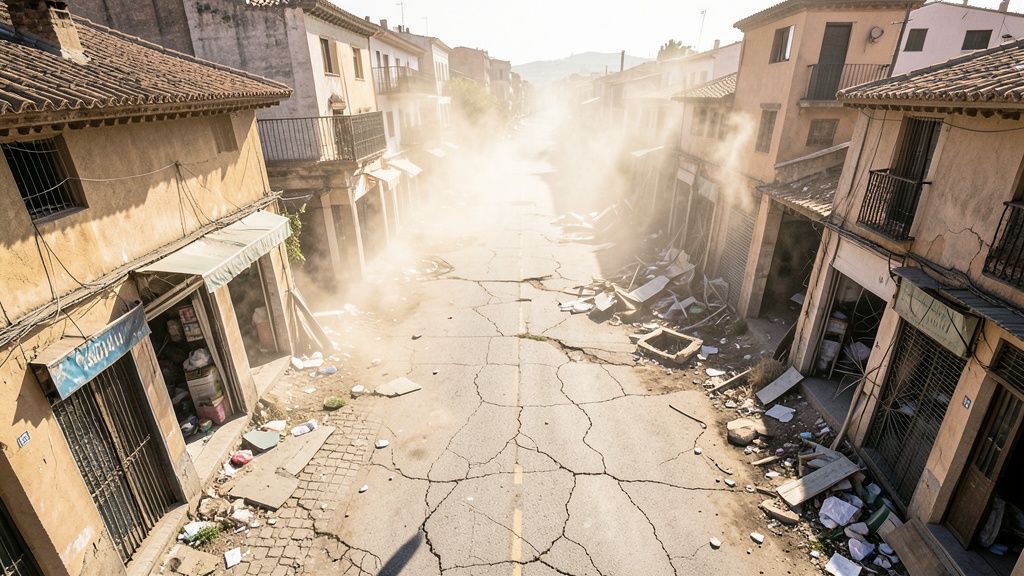 Sismo de magnitud 5.2 sacude Granada, España; se registran daños materiales en Andalucía