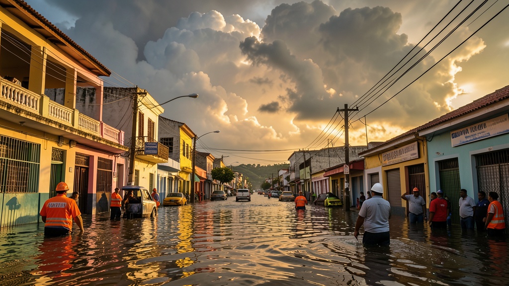 Prefectura de Guayas acelera alerta temprana ante lluvias intensas