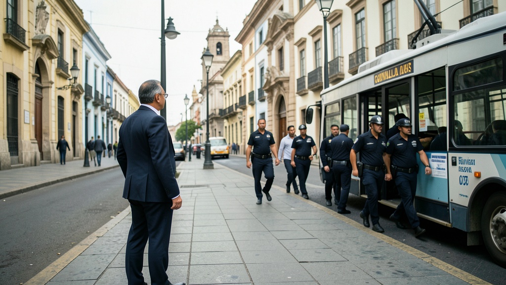Ciudadano alerta captura a acosador en Trolebús del Centro Histórico