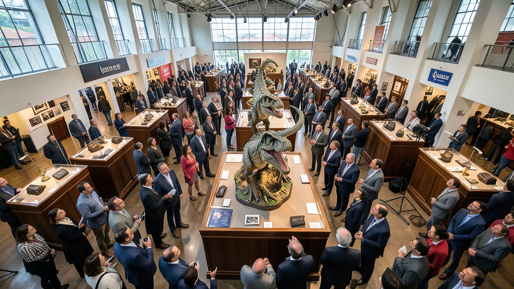 Bolso inspirado en ADN del T-Rex rompe récords y despierta debate ético en histórica subasta