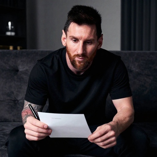 El simbólico bolígrafo de Harry Potter que Messi dejó junto a su carta de adiós