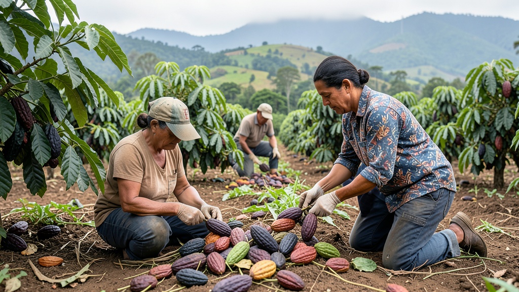 Cacao ecuatoriano: la asociatividad del pequeño productor como motor de exportación