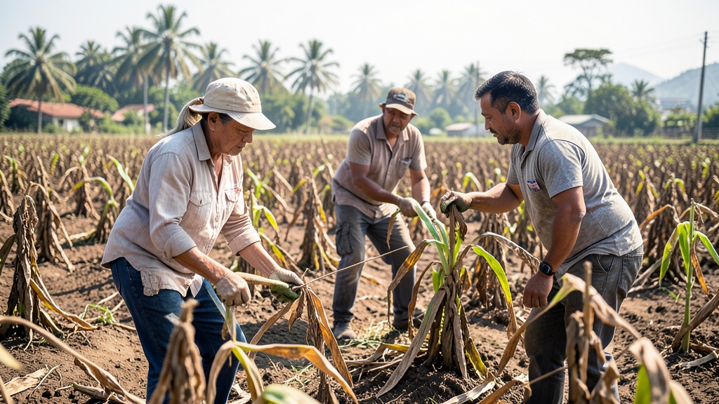 Productores ecuatorianos se preparan ante los efectos del fenómeno El Niño en agricultura
