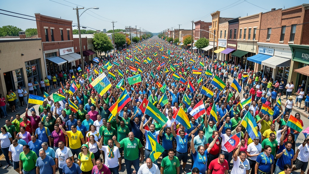 La diáspora ecuatoriana desata una pasión histórica en Kansas para impulsar a la Tri ante Australia