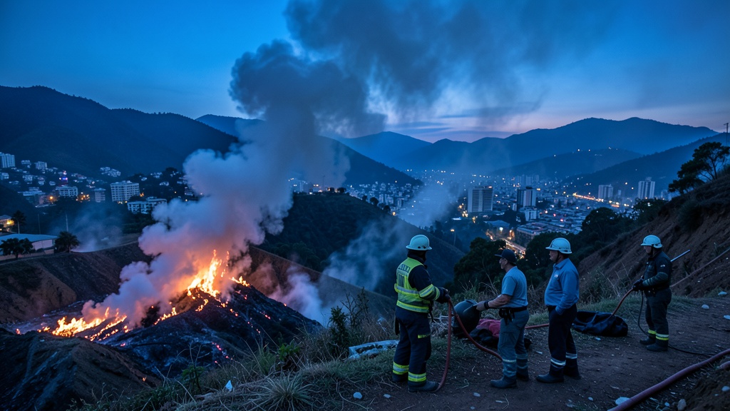 Emergencias ambientales en Quito y Carchi exigen coordinación estatal ante incendios forestales
