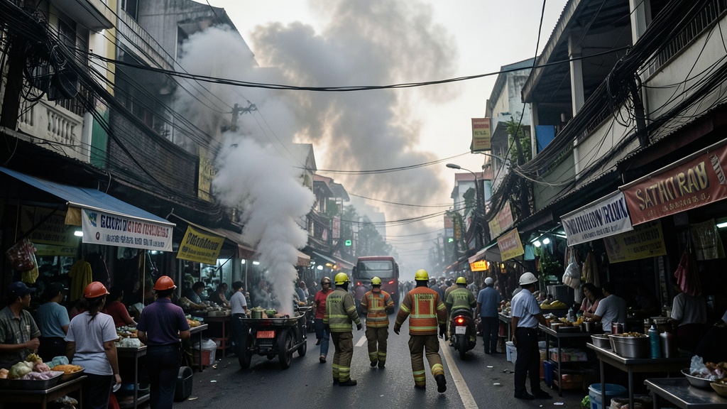 Incendio en Bangkok deja 27 muertos; investigan fallas de seguridad