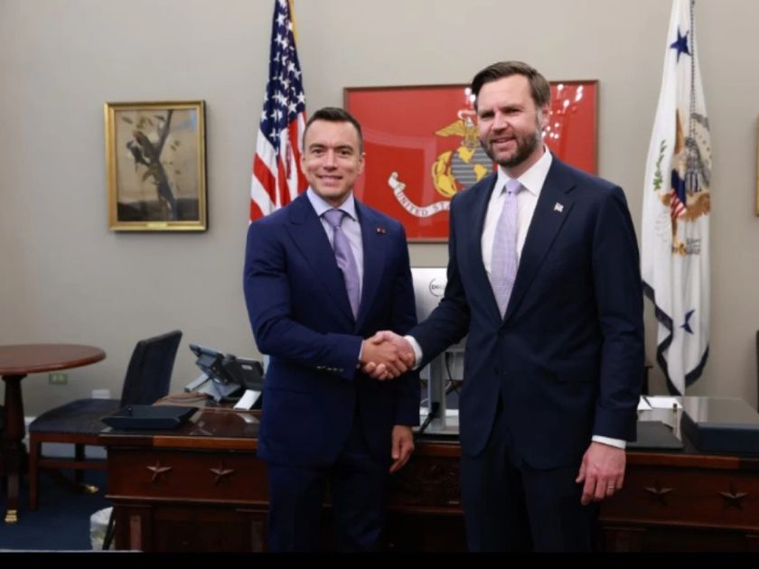 La visita del vicepresidente estadounidense a Sudamérica en noviembre reafirma el compromiso bilateral con Ecuador