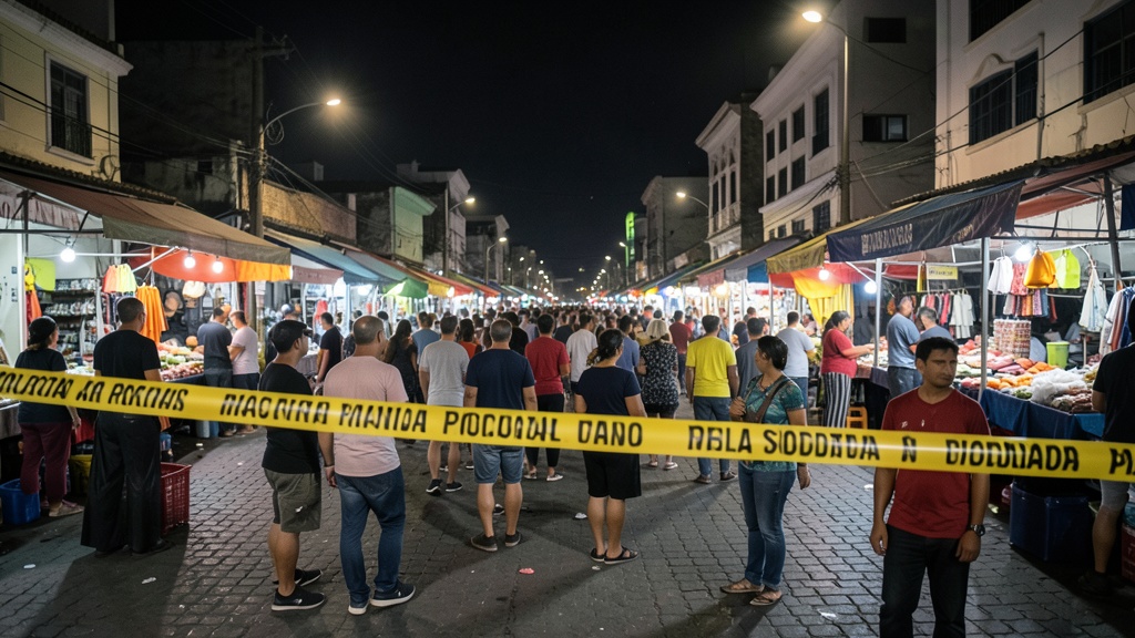 Dos homicidios y una agresión grave sacuden al Mercado Central de Manta