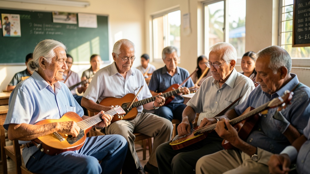 Aprender música después de los 40: beneficios para la neuroplasticidad