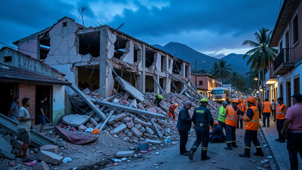 Terremoto de 7,4 sacude Colombia: ya son 285 los fallecidos