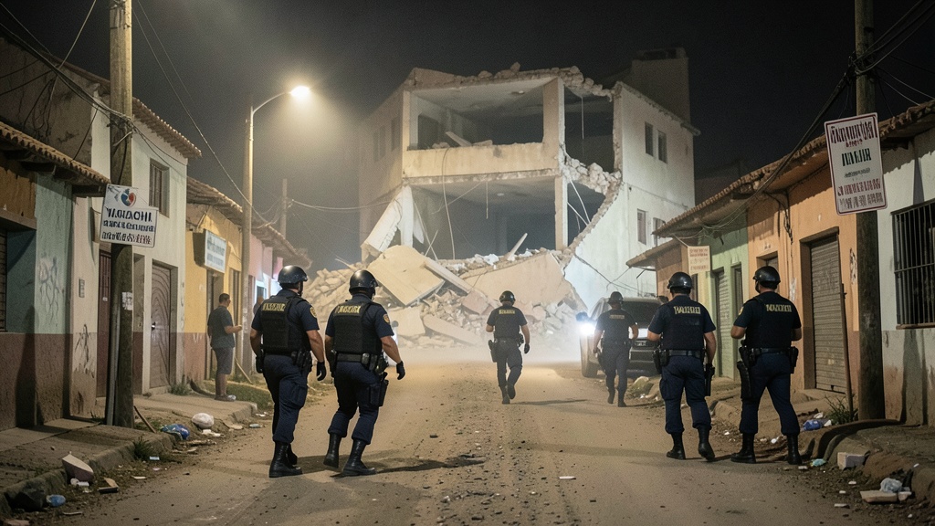 Operativos en el día 13 de toque de queda dejan 65 detenidos y destrucción de inmueble en Yaguachi