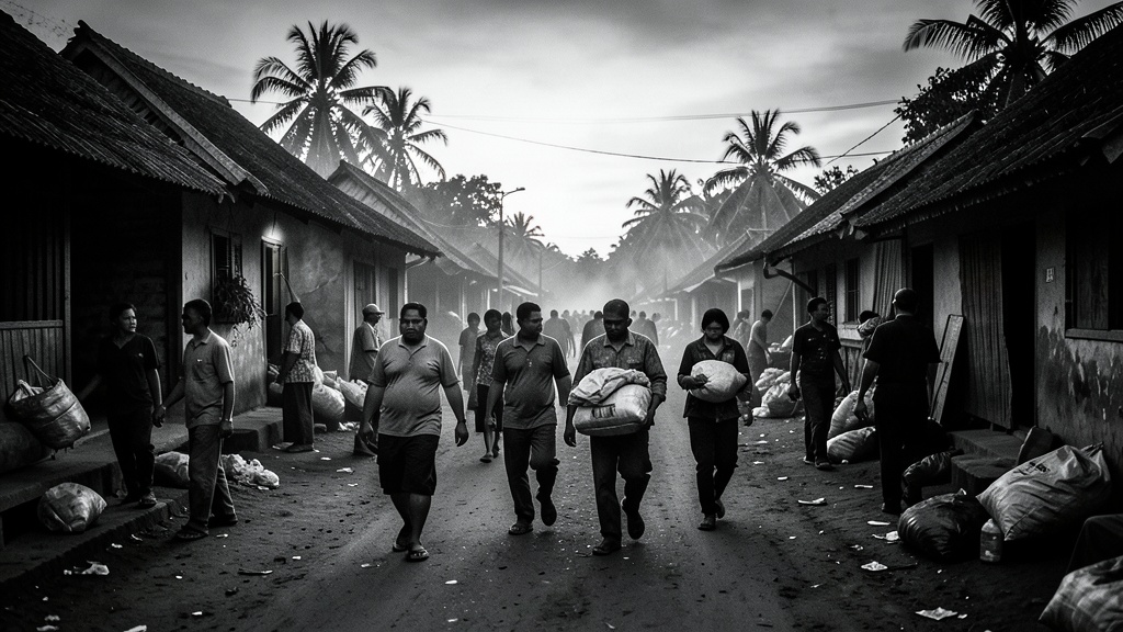 Terremoto en Indonesia deja 70 muertos y más de 22 mil desplazados