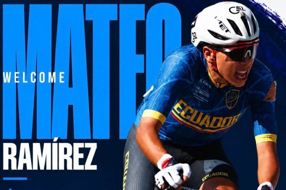 Mateo Ramírez firma con Movistar Team hasta 2029 y consolida a Ecuador en el ciclismo mundial