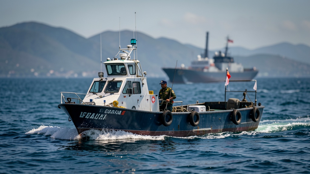 Autoridades ecuatorianas monitorean desaparición de lancha indonesia en aguas del Pacífico Sur