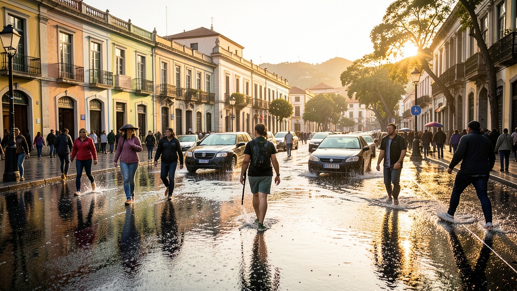Tráfico caótico en Quito tras granizada cierra vías y paraliza movilidad urbana