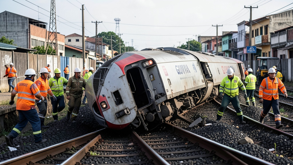 Tren francés descarriló por presunto sabotaje; 44 heridos tras incidente grave