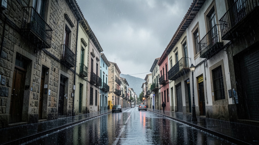 Fuerte tormenta y granizo azotan Quito este 4 de octubre