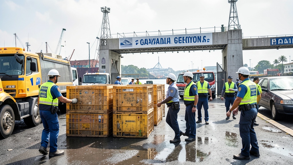 Policia Nacional desmantela red narcotraficante con 1.6 toneladas de cocaína en el Puerto de Guayaquil