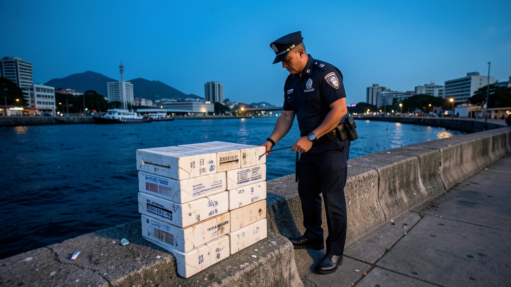 Policía Nacional decomisa mil bloques de cocaína destinados a Inglaterra en Puerto Bolívar
