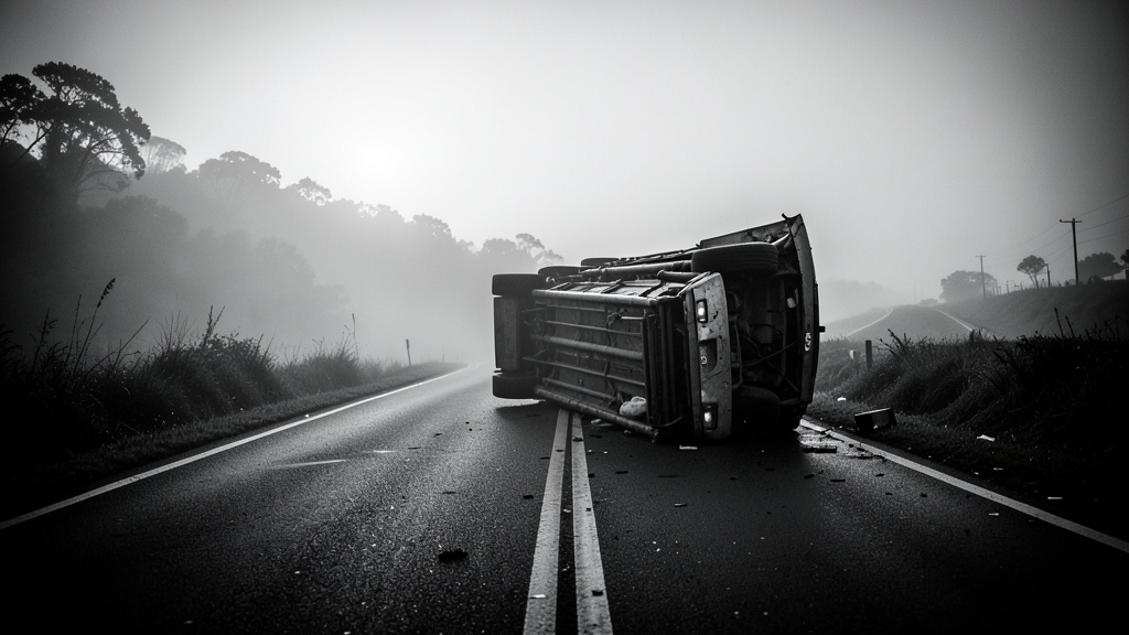 Accidente fatal en vía Ambato-Quito deja un muerto y cinco heridos