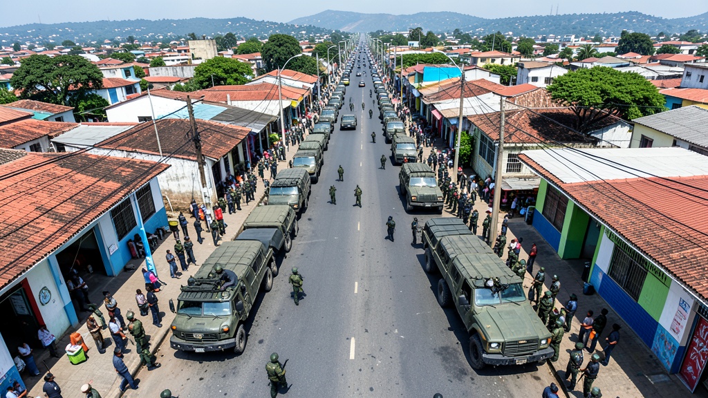 Operación conjunta policial-militar asegura el barrio La Florida en Guayaquil