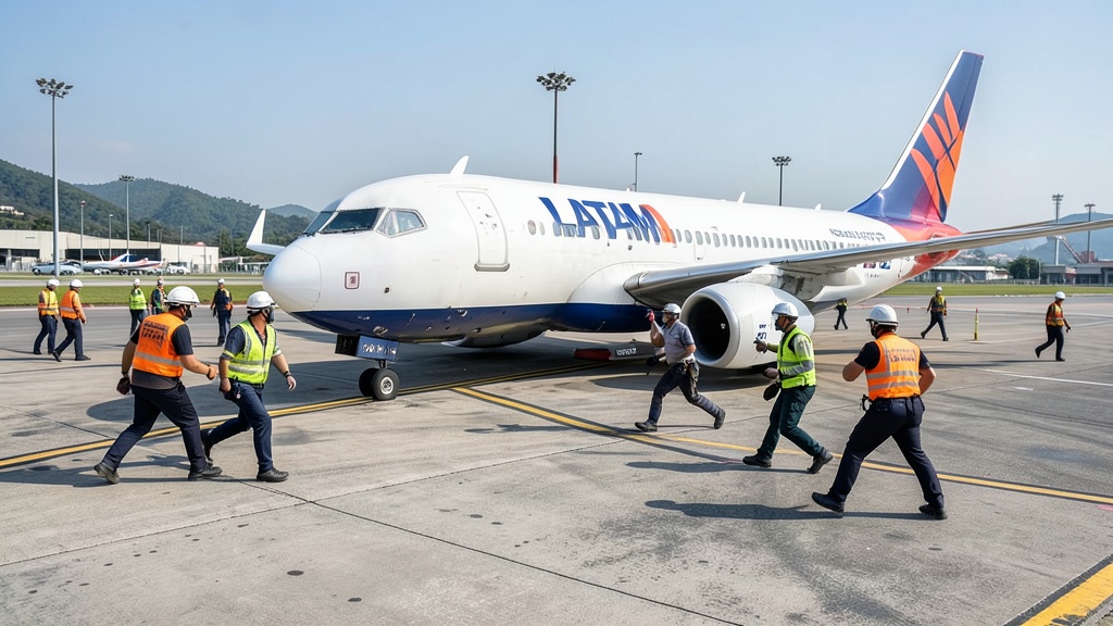 Vuelo Quito-Cuenca de LATAM aterrizó de emergencia en Guayaquil