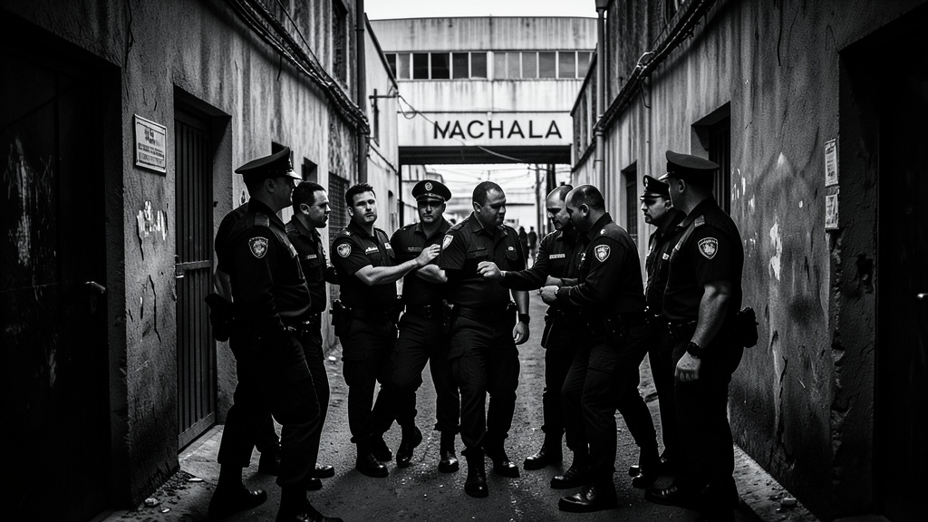 Operativo Atlas 22: Seis extorsionadores aprehendidos por la Policía Nacional en Machala