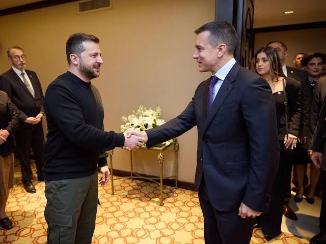 Noboa y Zelensky fortalecen lazos diplomáticos ante crisis ucraniana en cumbre de la ONU