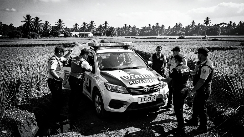 Policía captura al alias 'Sampayo', cabecilla de Los Lobos SaoBox en patrullero