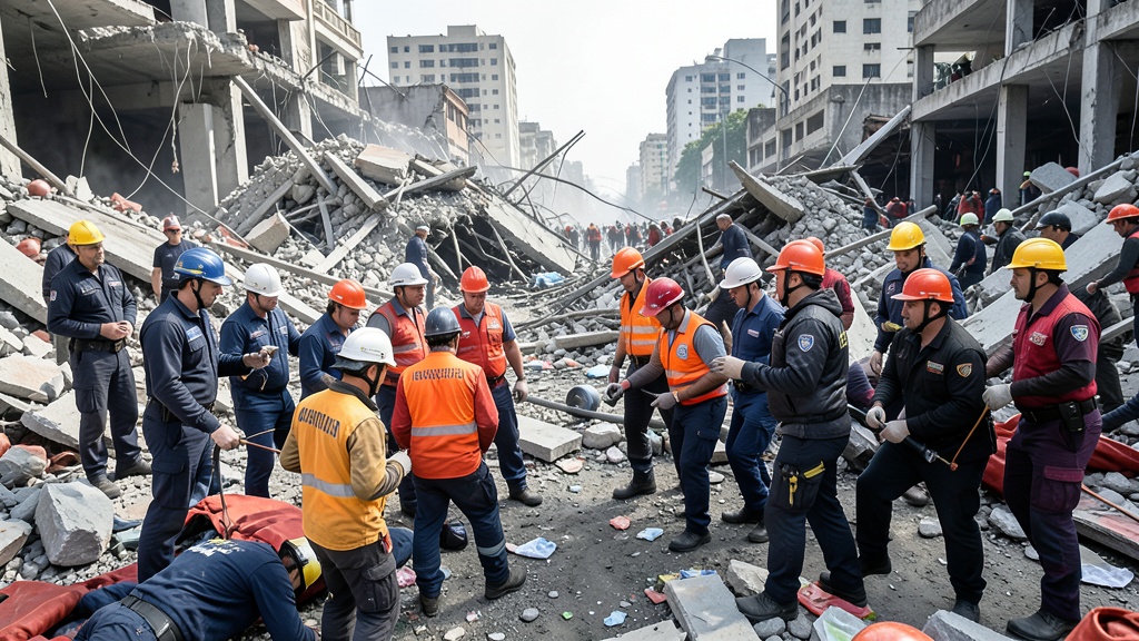 Venezuela coordina rescate internacional tras doble sismo de magnitud 7,5
