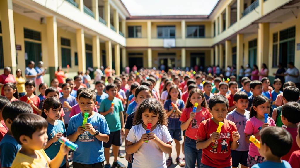 The Social Project Foundation impulsa silbatos 3D para emergencias escolares