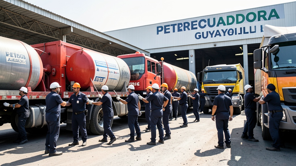 Petroecuador asegura suministro de combustibles ante aumento de demanda