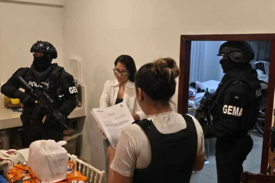 Detienen a Luisa González en Manabí por orden judicial y refuerzan seguridad fronteriza