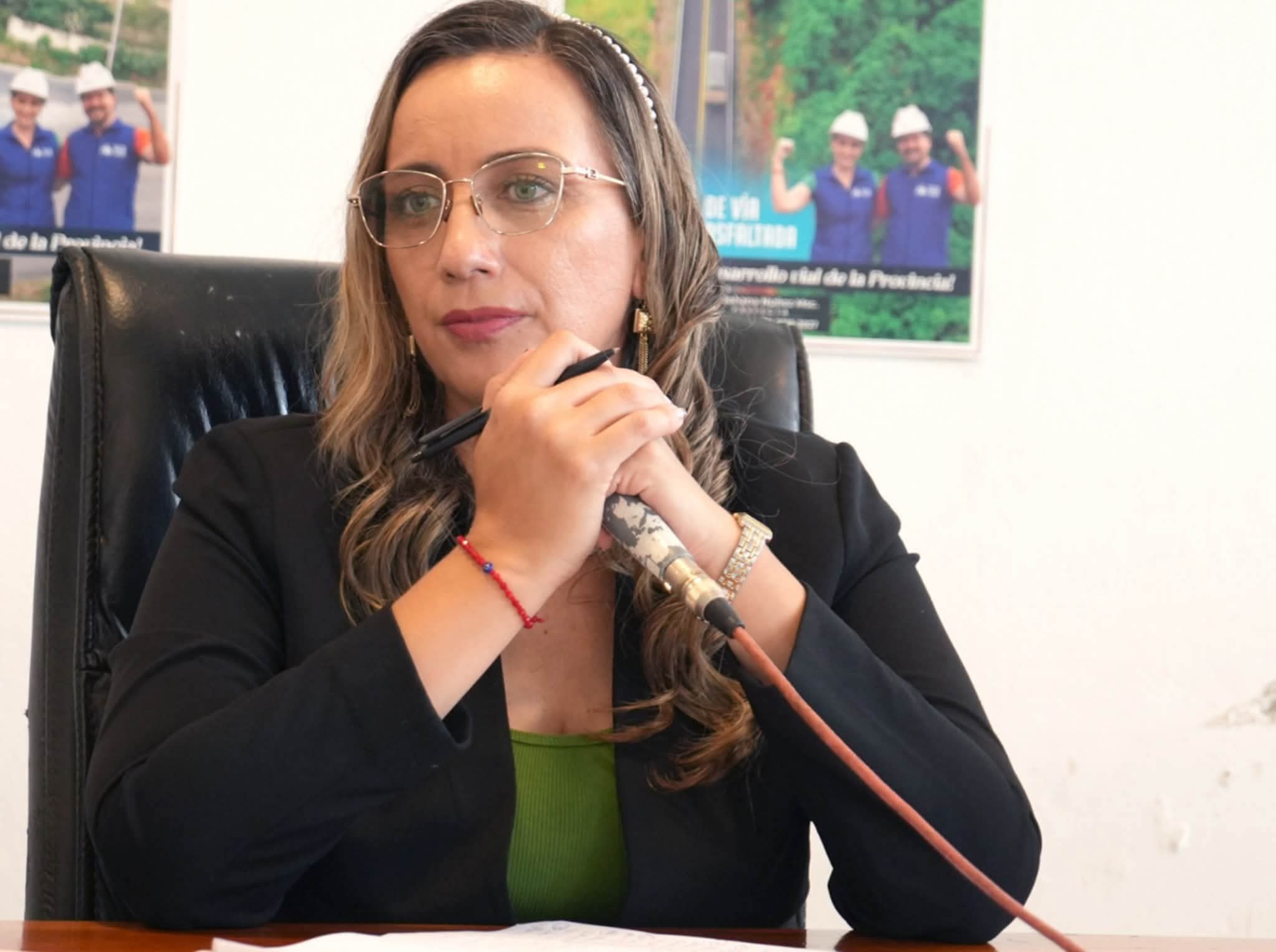 Jueza dicta prisión preventiva para Johana Núñez, prefecta de Santo Domingo