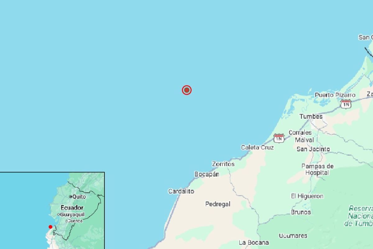 Tres sismos sacuden la frontera entre Ecuador y Perú con magnitud hasta 5.6