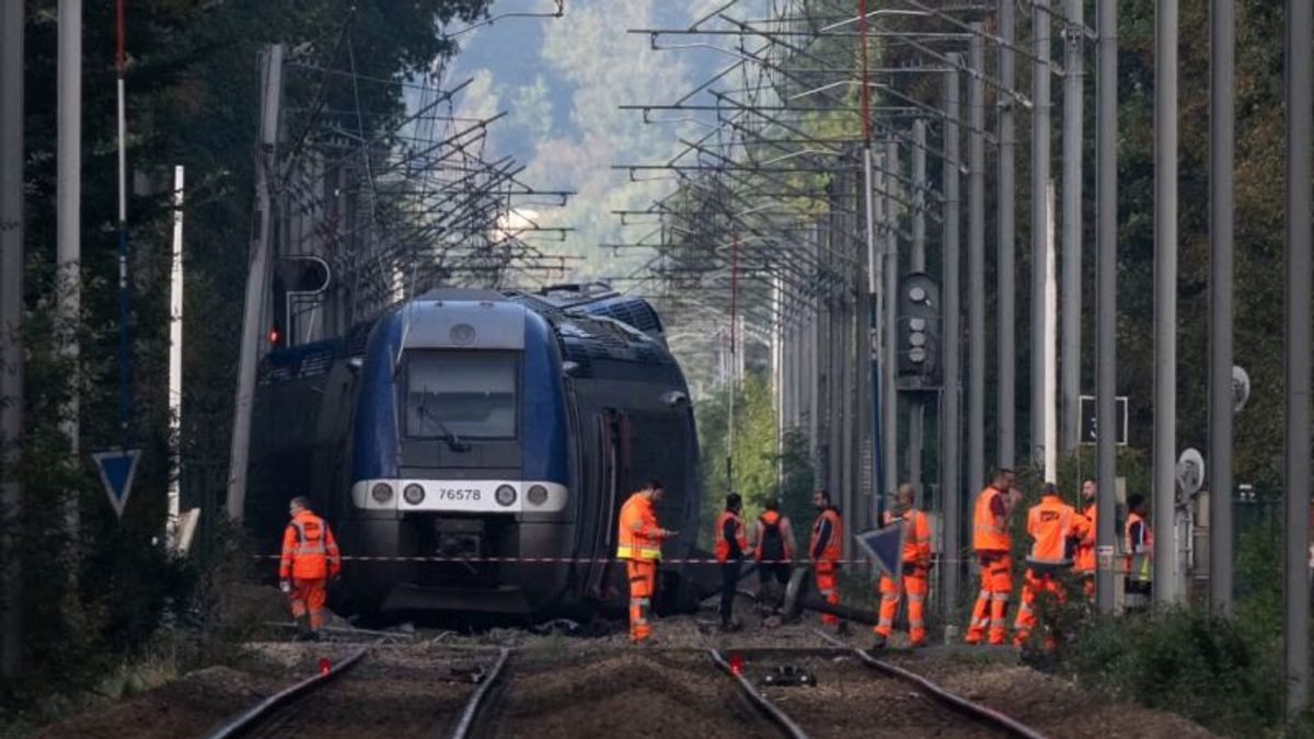 Tren francés descarriló por presunto sabotaje; 44 heridos tras incidente grave