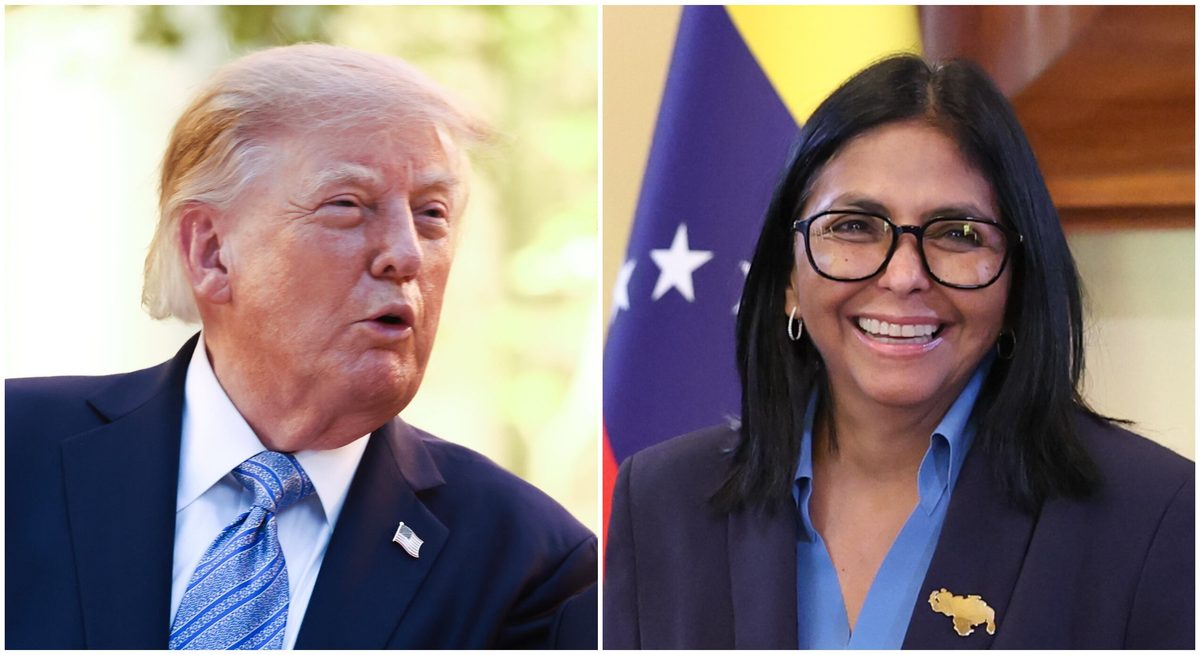 Trump buscará reunirse con Delcy Rodríguez en la ONU para abordar crisis venezolana
