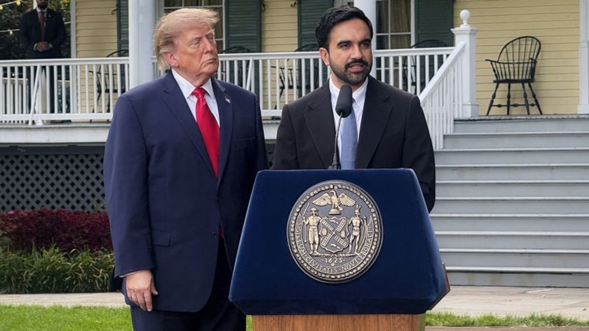 Trump defendió su veto de acceso mediático durante encuentro oficial en La Casa Blanca