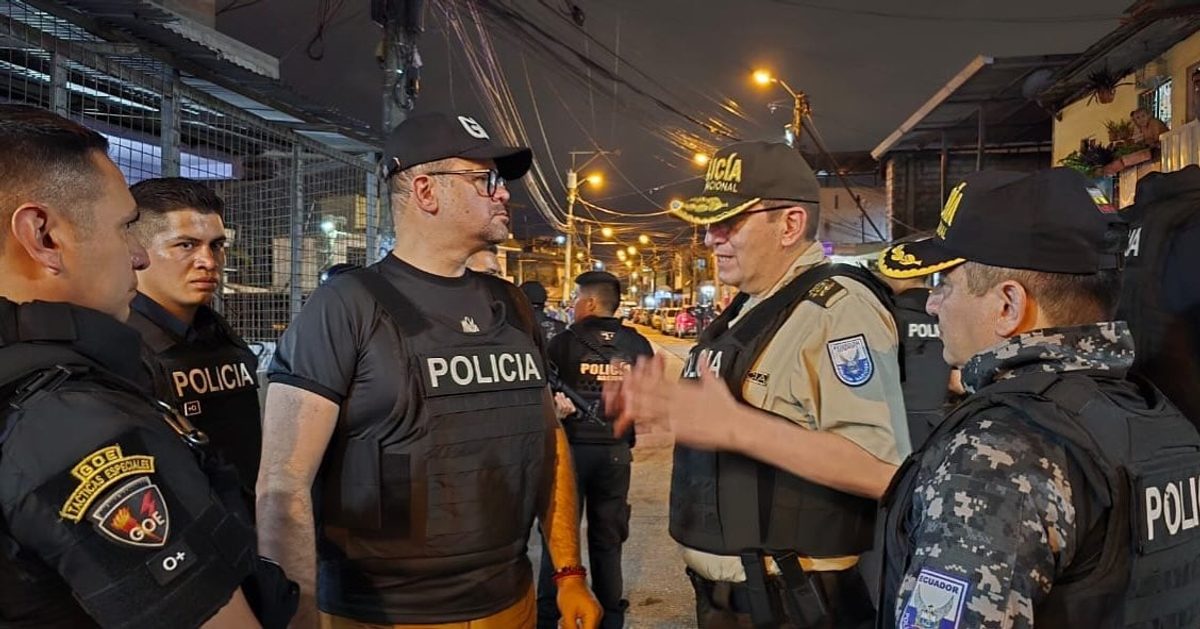 Operación conjunta policial-militar asegura el barrio La Florida en Guayaquil