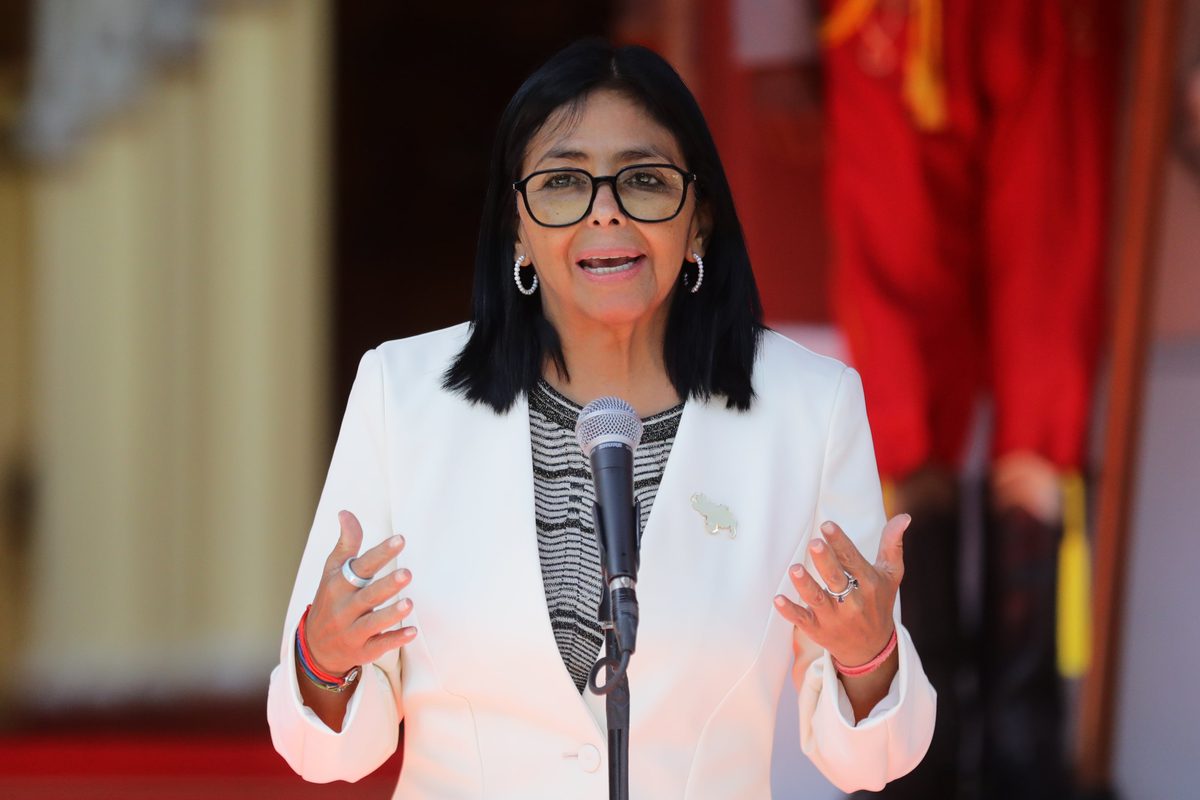 Delcy Rodríguez lamenta la muerte de Quino, perro rescatista ecuatoriano reconocido internacionalmente