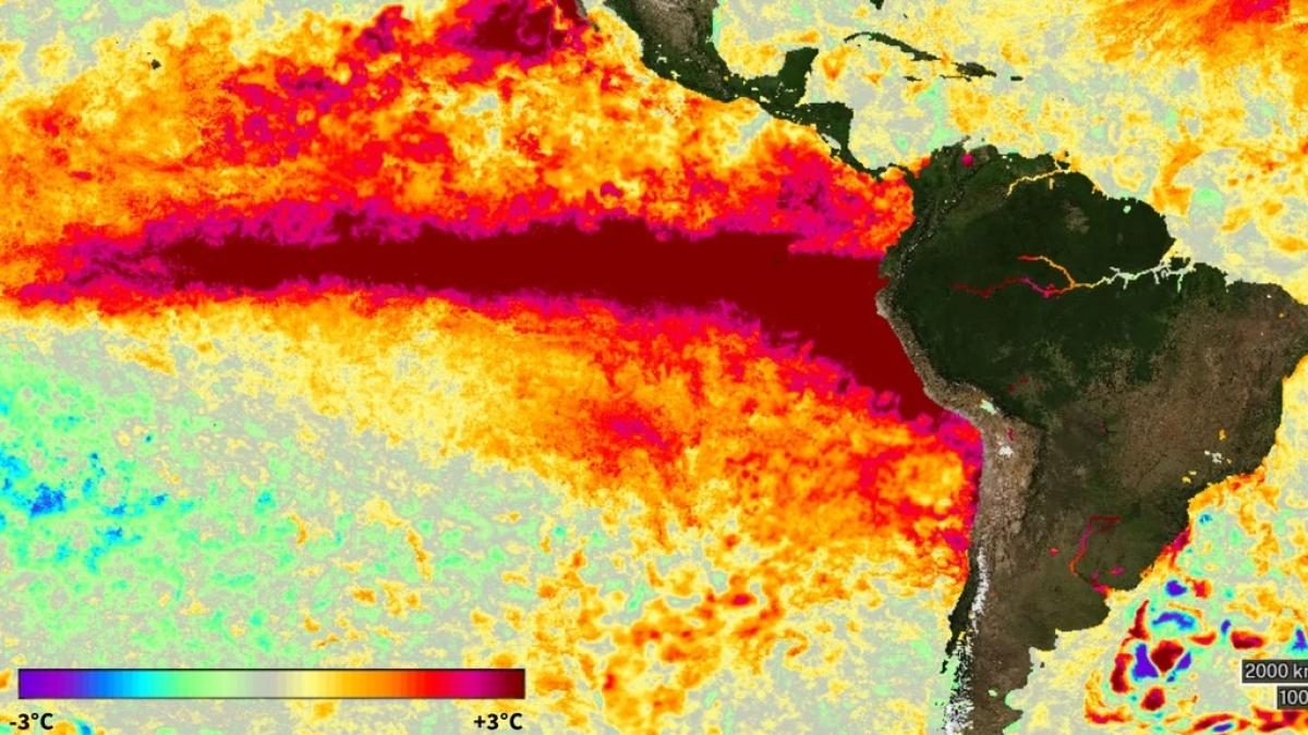 El mar alcanza 28°C y el Fenómeno del Niño intensifica lluvias tempranas en la costa ecuatoriana