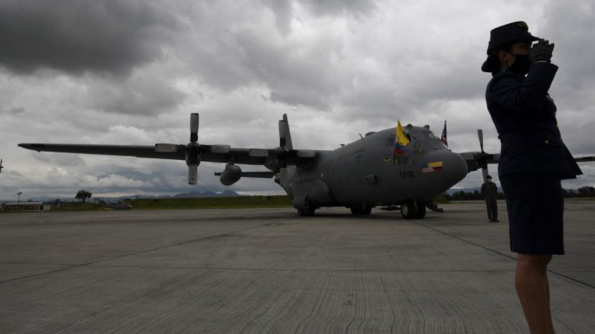 Avión Hércules C-130 de la Fuerza Aérea de Colombia se accidentó en Putumayo con más de 110 militares a bordo