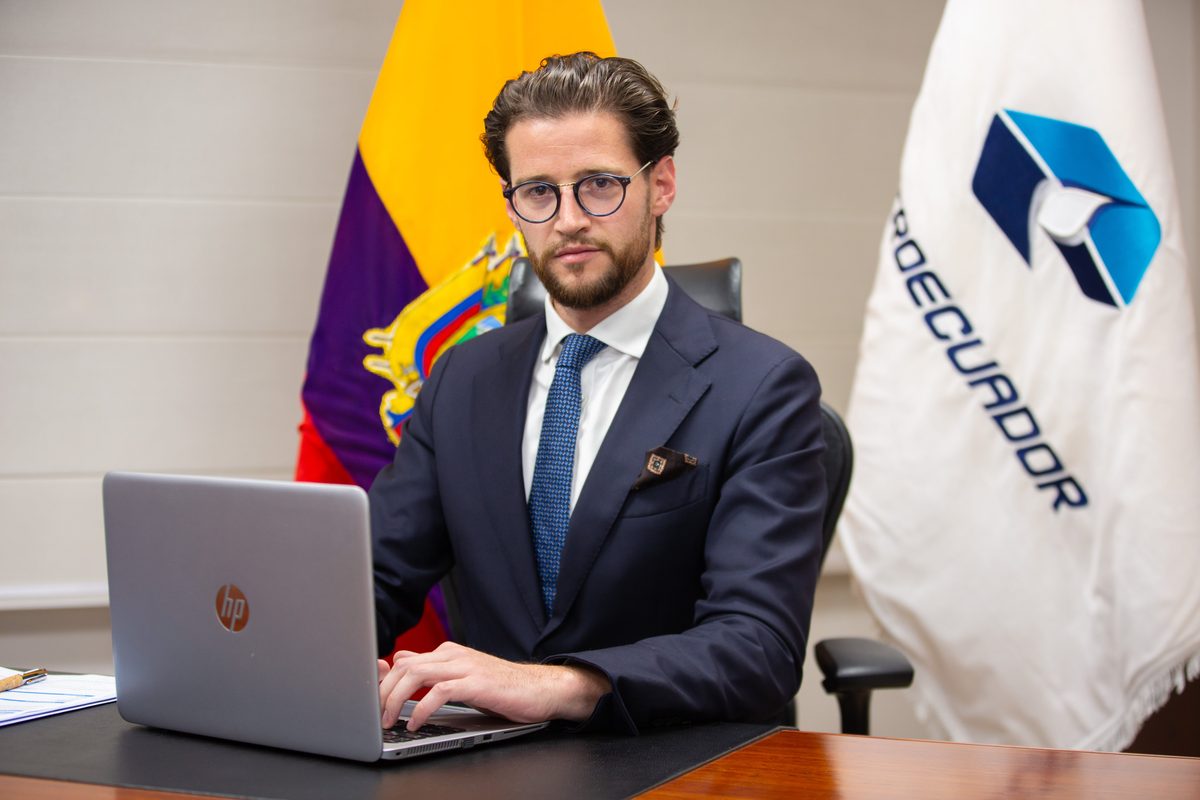 Sebastián Maag Pardo asume la gerencia de Petroecuador en reemplazo de María Daniela Conde