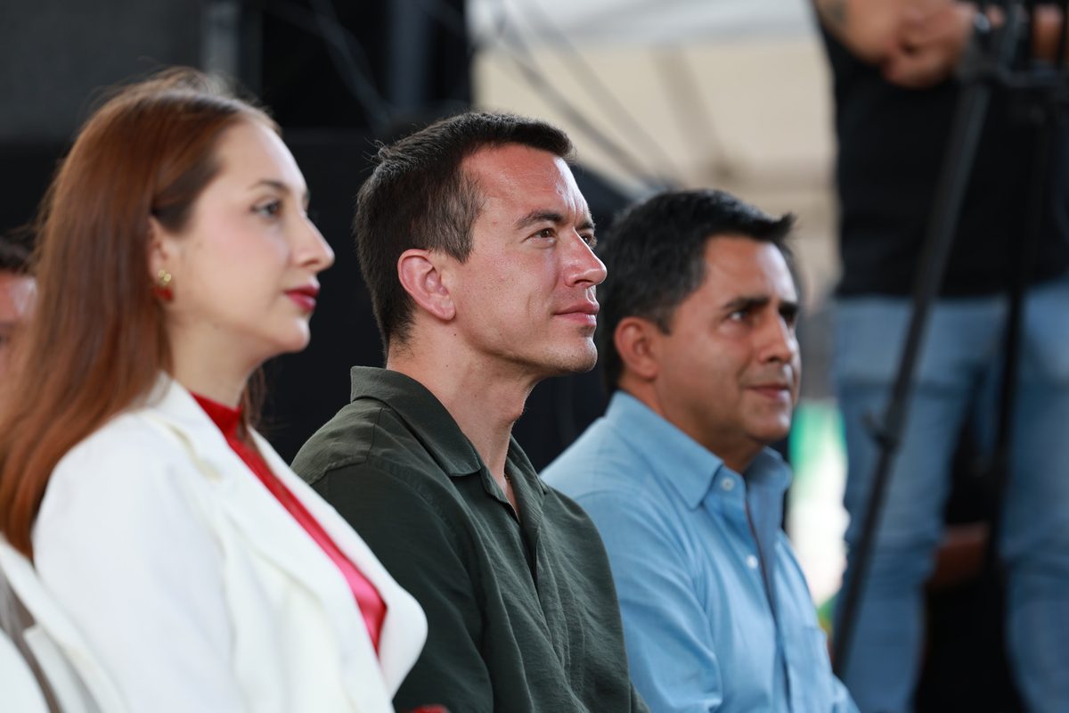 Presidente Noboa viajará a Estados Unidos del 2 al 6 de abril por motivos personales