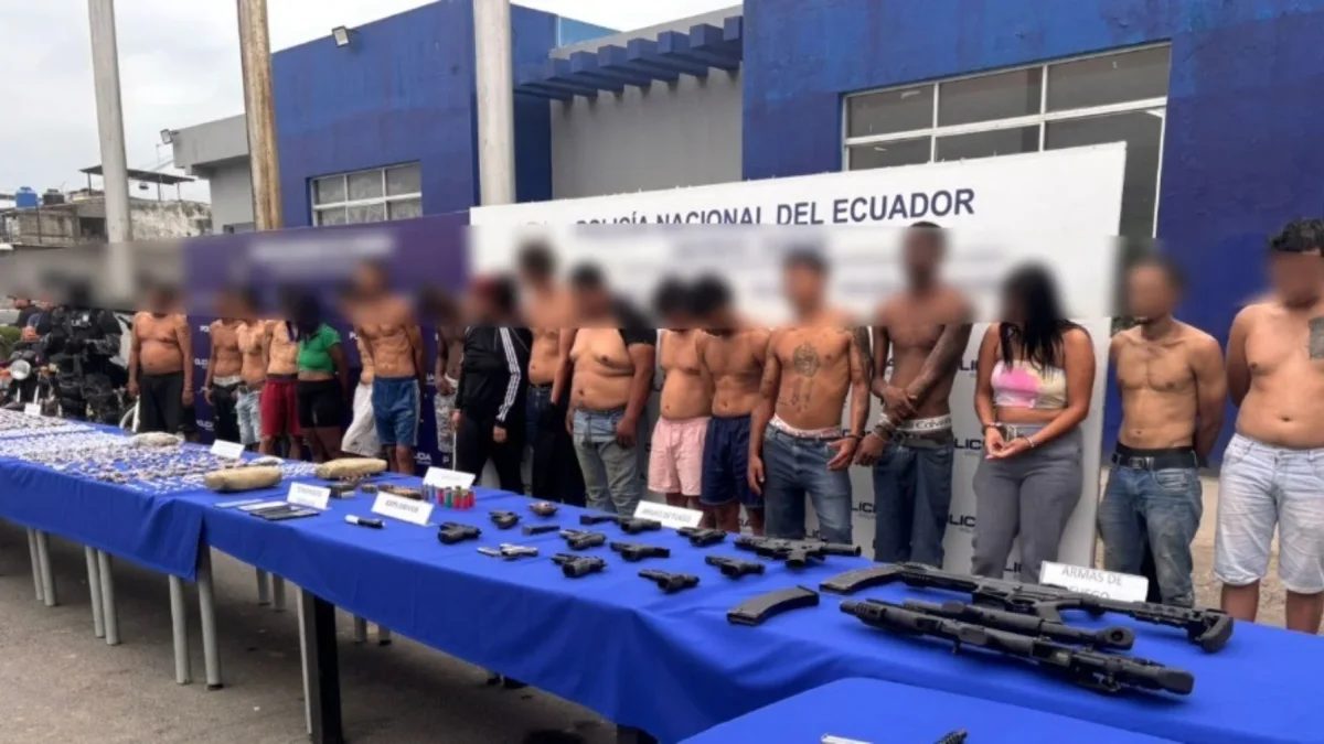 Operativo Apolo 16 en Guayaquil y Durán deja 22 detenidos y arsenal incautado en ofensiva contra el crimen