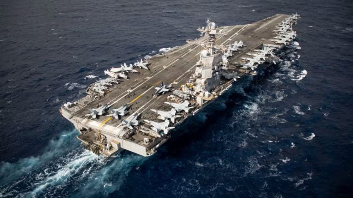 Portaaviones estadounidense concluye despliegue récord tras operaciones en el Caribe y el Oriente Medio