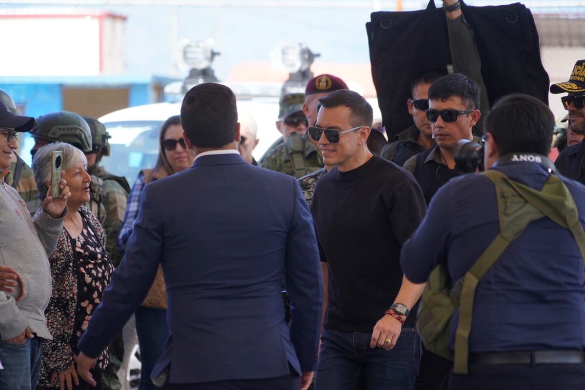 Daniel Noboa asegura que Ecuador ataca la criminalidad en cada etapa con operaciones integrales
