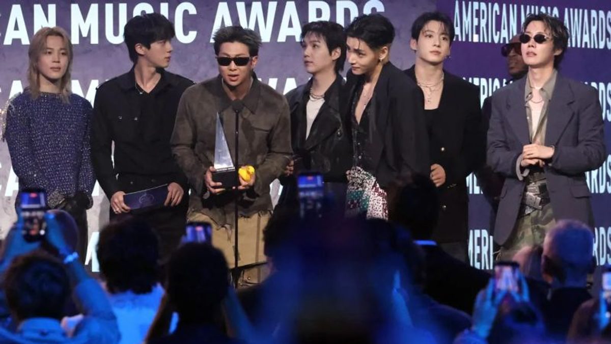 BTS se lleva tres premios en los American Music Awards consolidando su dominio global en la industria musical