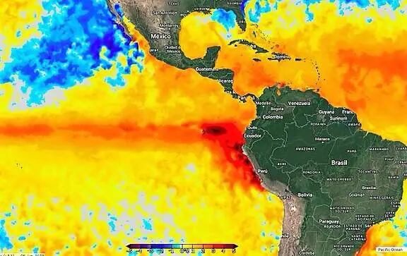 La NOAA advierte sobre El Niño y Ecuador se prepara con protocolos estatales para proteger a sus ciudadanos